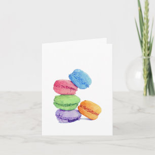 5 cartes Macarons