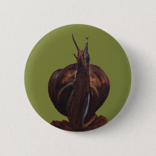 5 Cm Pastels aux escargots Dessin Badge rond