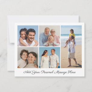 5 Collage Photo Ajouter Votre Propre Carte De Voeu