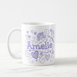 5 Color Amelie 1 - Doodle Kaffeetasse