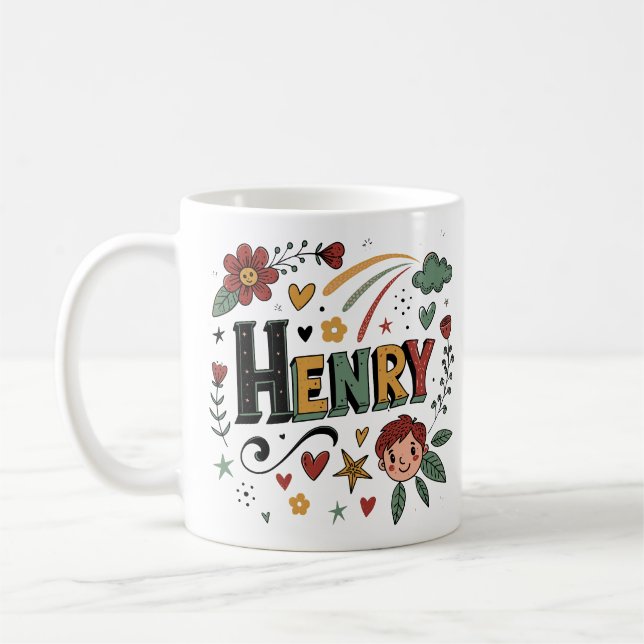 5 Color Henry 1 Kaffeetasse (Links)