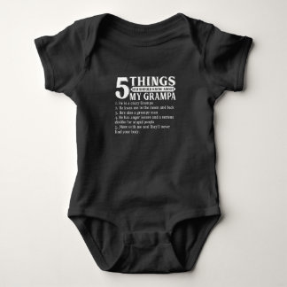 5 Dinge, die du über meinen Opa wissen solltest Baby Strampler