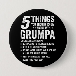 5 Dinge, die Sie über mein Grumpa-Geschenk wissen Button