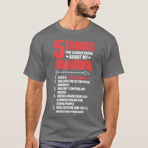5 Dinge, die Sie über meinen Oma-T - Shirt wissen 