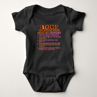 5 Dinge, die Sie wissen sollten - Geschenk für Enk Baby Strampler