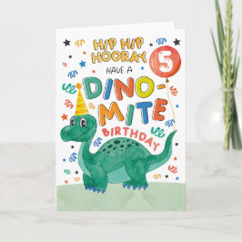 5. Dinosaurier Geburtstagskarte | Printable Dinosa Einladung