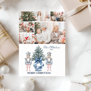 5 Foto Blue Chinoiserie Nutcracker Weihnachten