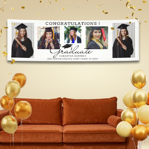 5 Foto-Collage Herzlichen Glückwunsch Absolvent 20 Banner