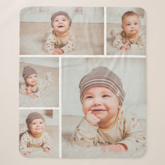 5 Foto-Collage Individuell Anpassbar Sherpadecke