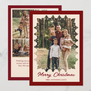 5 Foto Retro Weihnachten Elegant Vintage Spitze Ra