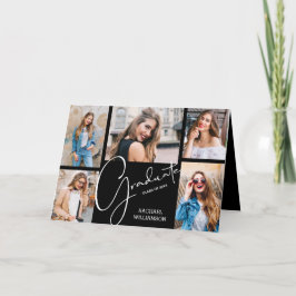 5 Foto Schwarzer Abschluss Einladung