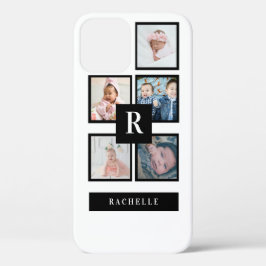 5 Foto und Monogramm und Name Case-Mate iPhone Hülle