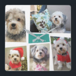 5 Foto von Leimfunky Mid Century Modern Angle Quadratische Wanduhr<br><div class="desc">Use five pictures to make a single and crazy foto klebe. You may need to try a few fotos to see which work in the different areas. If you need to move anything around,  click on the customize button to make changes.</div>