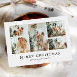 5 Fotos Rustikale Einfacher Minimaler Haushalt Wei Feiertagspostkarte<br><div class="desc">5 Fotos Rustic Simple Minimal Weihnachtsfeiertag Postkarte</div>
