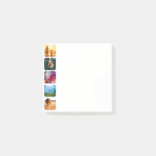 5 Fotovorlage Sketch Square Nachhinweise Post-it Klebezettel (Vorderseite)