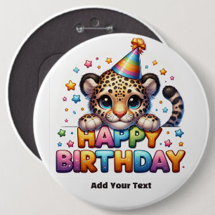 #5 Fügen Sie Ihren Text hinzu /Alles Gute zum Gebu Button