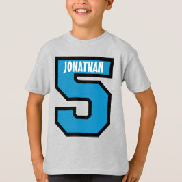 5. Geburtstag Boy Sports Number Five Years A02A T-Shirt