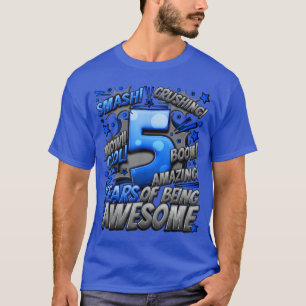 5. Geburtstag Comic-Stil Toll seit 2018 5 Jahre T-Shirt