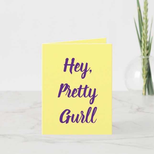 5. Geburtstag des Mädchens Dankeskarte (Vorderseite)