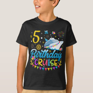 5. Geburtstag Kreuzfahrt B-Day Party Boy T-Shirt