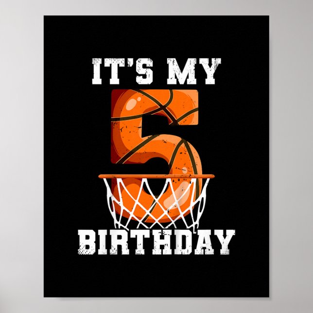 5. Geburtstag Sketll  Poster (Vorne)