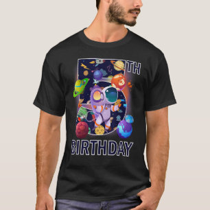 5. Geburtstagsastronaut 5 Jahre Junge Kinder T-Shirt