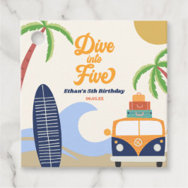 5. Geburtstagsparty Geschenkanhänger