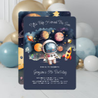 5. Geburtstagsparty Weltraum-Planeten
