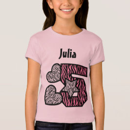 5. GeburtstagZebra Stripes Fünfjahres40f T-Shirt