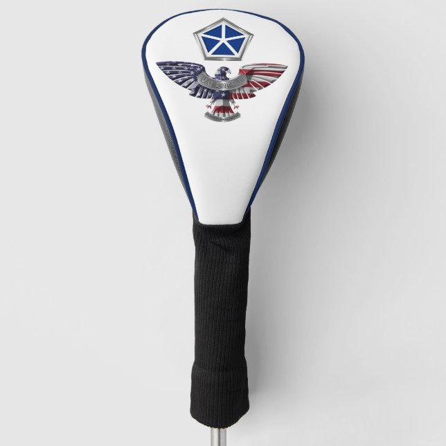 5. Gepanzertes Korps Adler mit Patch Golf Headcover (Vorderseite)