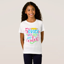 5. Grad got gerade viel niedlicheres zurück zu T-Shirt