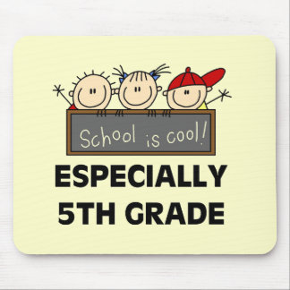 5. Grad-Schule ist coole T-Shirts und Geschenke Mousepad