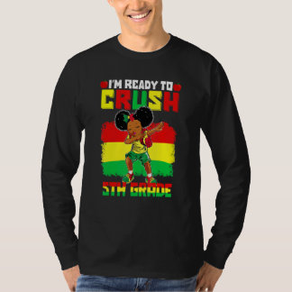 5. Grade Dabbing Black African Girls zurück zum Sc T-Shirt