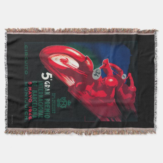 5 Gran Premio Internat'l Motorrad-Plakat Decke (Vorderseite)