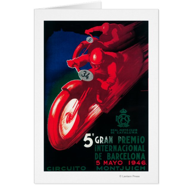5 Gran Premio Internat'l Motorrad-Poster (Vorne)