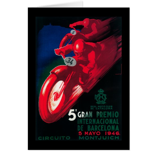 5 Gran Premio Internat'l Motorrad-Poster (Vorne)