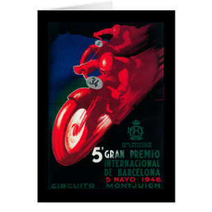 5 Gran Premio Internat'l Motorradposter