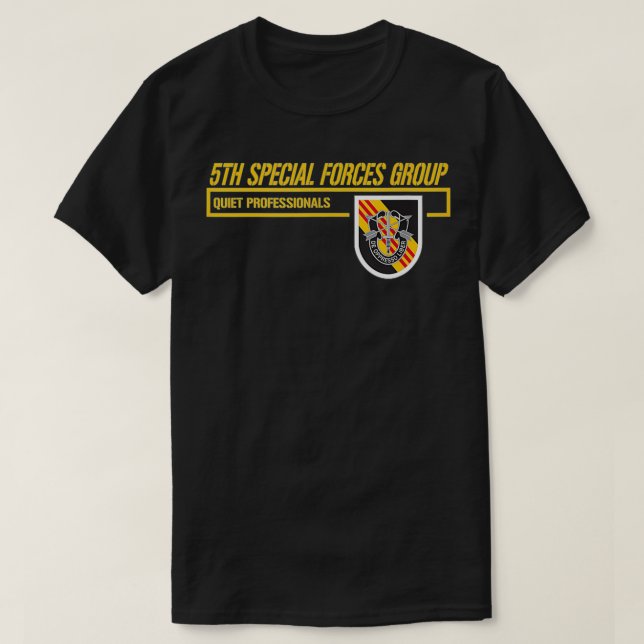 5. Gruppe der Spezialeinheiten (5. SFG) T-Shirt (Design vorne)