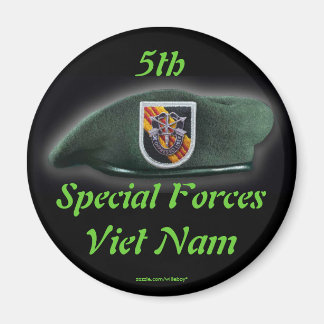 5. Gruppe der Spezialeinheiten Green Berets Magnet