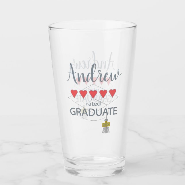 5 Herz-Kreislauf-Abitur Glas (Vorderseite)