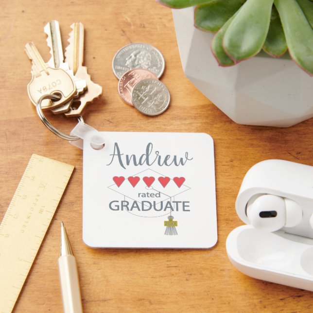 5 Herz-Kreislauf-Abitur Schlüsselanhänger (Schreibtisch)