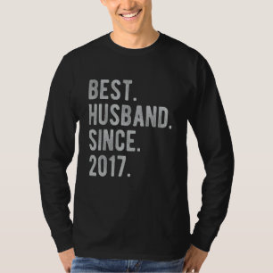 5. Hochzeit Jubiläum für seinen besten Ehemann sei T-Shirt