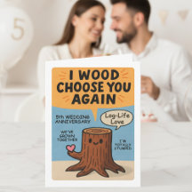 5. Hochzeitsjubiläum Pun Holz