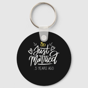5. Hochzeitstag Schlüsselanhänger