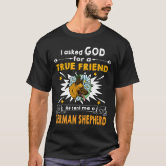 5 Ich bitte Gott um einen wahren Freund Er sandte  T-Shirt