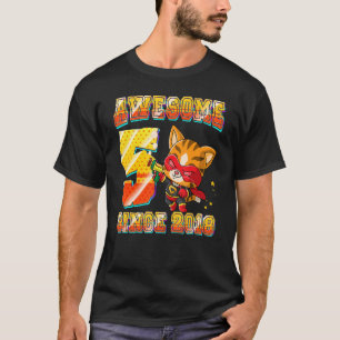 5 Jahre alte Katze Phantastisch seit 2018 Katze 5. T-Shirt