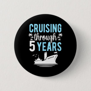 5 Jahre Jubiläumskreuzfahrt Button