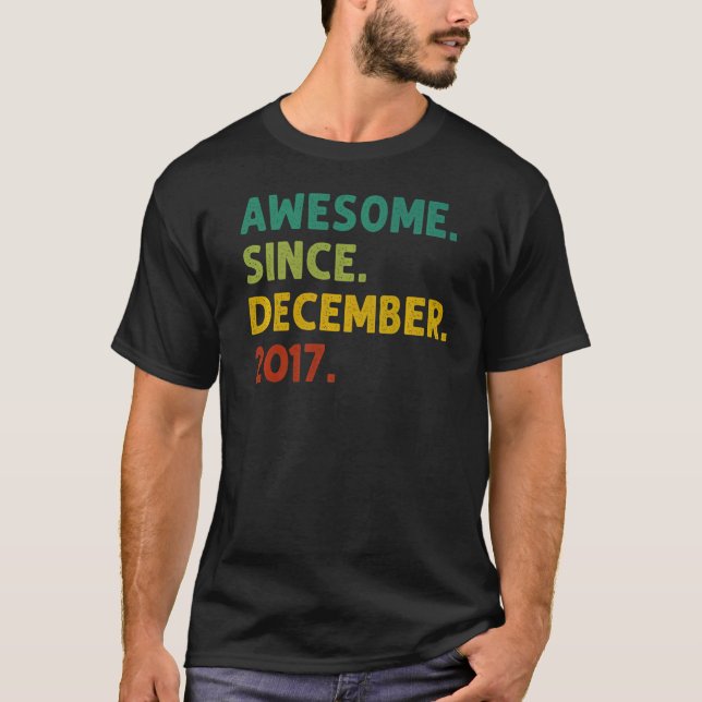 5 Jahre Phantastisch seit 5. Dezember 2017 T-Shirt (Vorderseite)