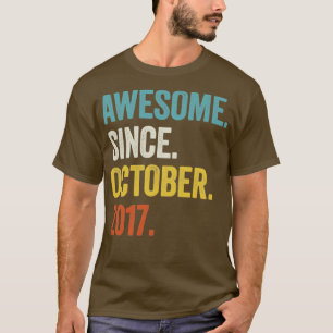 5 Jahre Phantastisch seit Oktober 2017 5. Geburtst T-Shirt