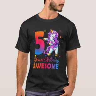 5 Jahre Phantastisches Einhornblüten seit 20 T-Shirt